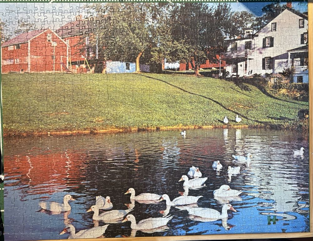 Quiet Summer Day  puzzle collectible - Main Image 2