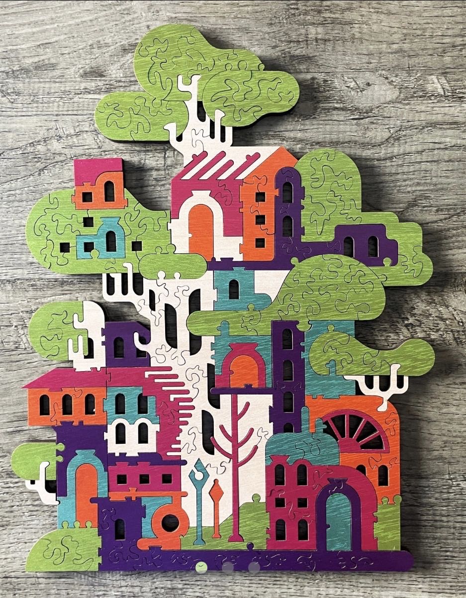 Jumbo Wasgij Destiny 27 Café To Latte! Piece Jigsaw Puzzle For Adults Colourful Challenging & Brainteasing Adult Puzzles Puzzle The Future 100% Recycled Cardboard Jigsaws Pcs