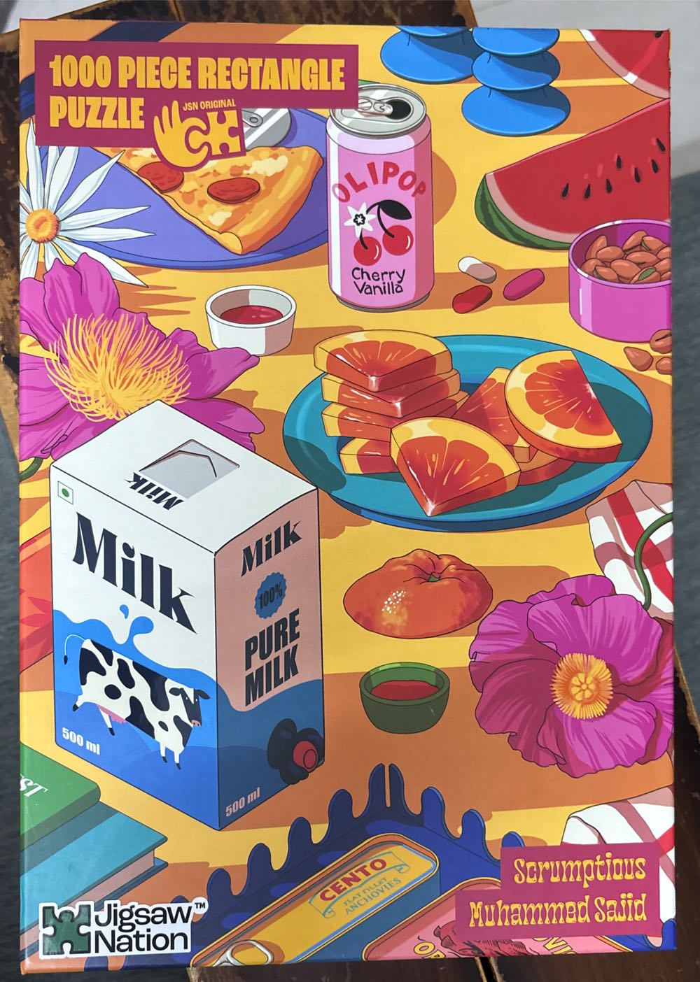 Scrumptious - jigsaw nation puzzle collectible - Main Image 2