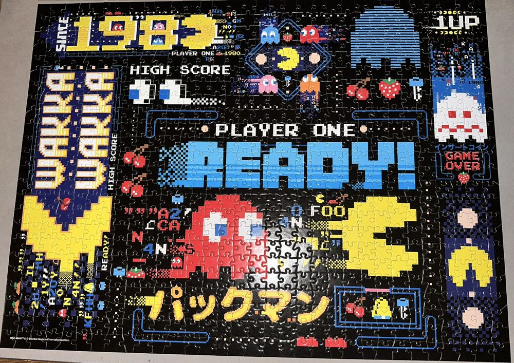 Pac-Man - Buffalo Games puzzle collectible [Barcode 021081110815] - Main Image 2