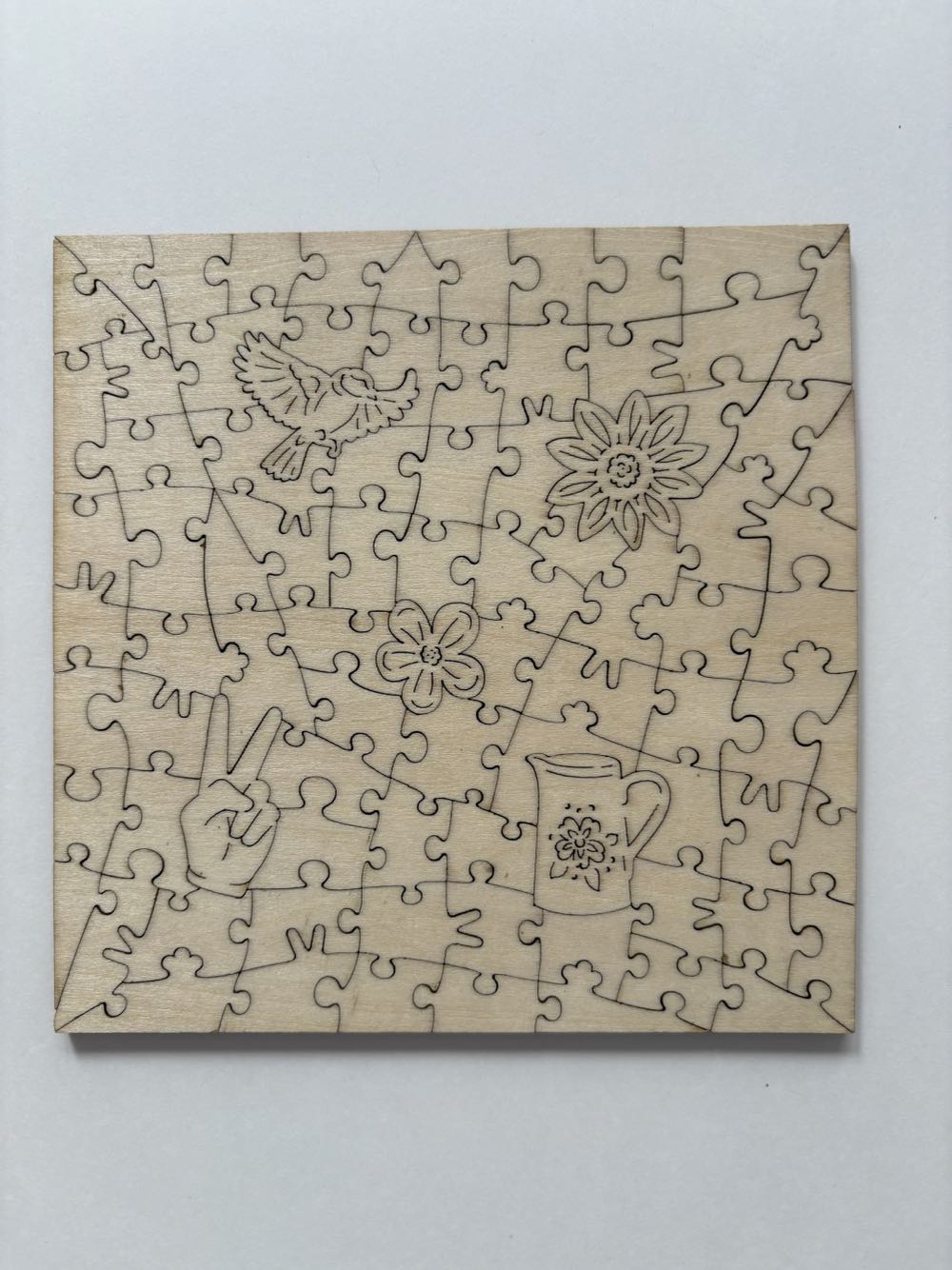 Jug Of Wildflowers  puzzle collectible [Barcode 5056461102154] - Main Image 2