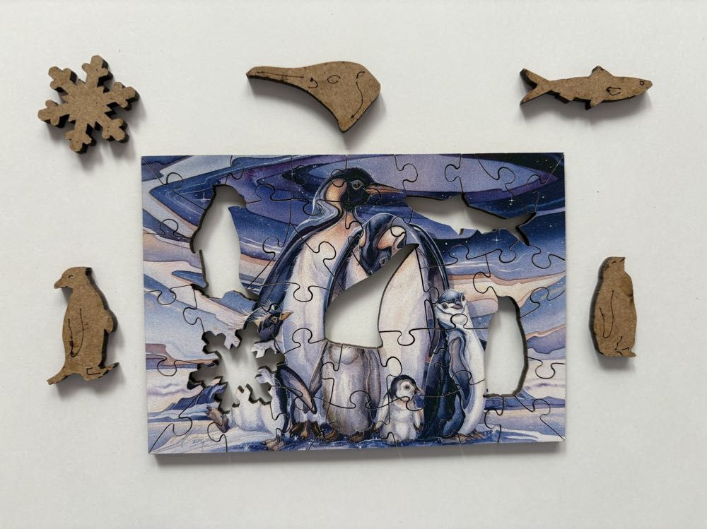 Sno-buddy Like You - Wentworth Wooden Puzzles puzzle collectible [Barcode 6050265407407] - Main Image 4