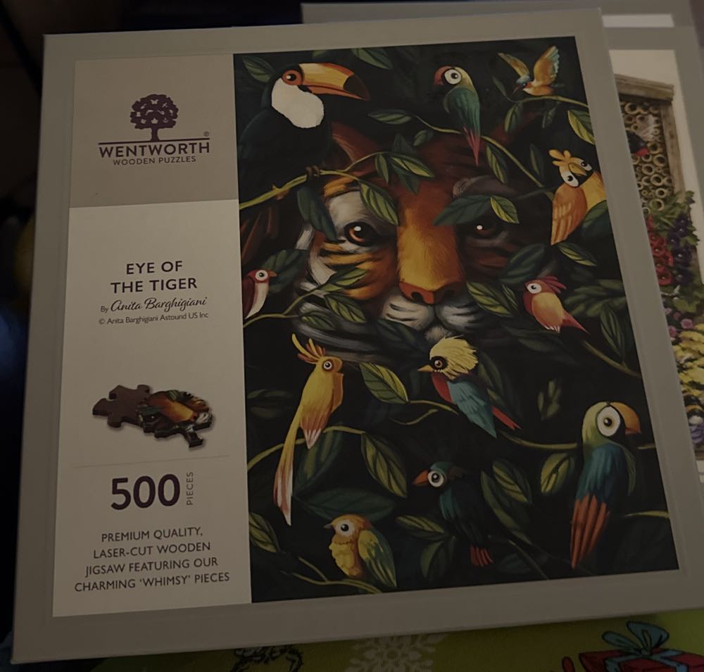 Eye of the Tiger - Wentworth Wooden Puzzles puzzle collectible - Main Image 2