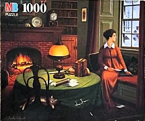 Letters From Her Captain (BAV) - Milton Bradley puzzle collectible - Main Image 2