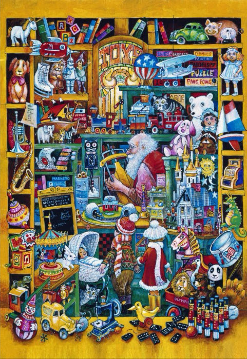 Toyman (📫Renate Betaald) - Grafika puzzle collectible [Barcode 3663384337215] - Main Image 2