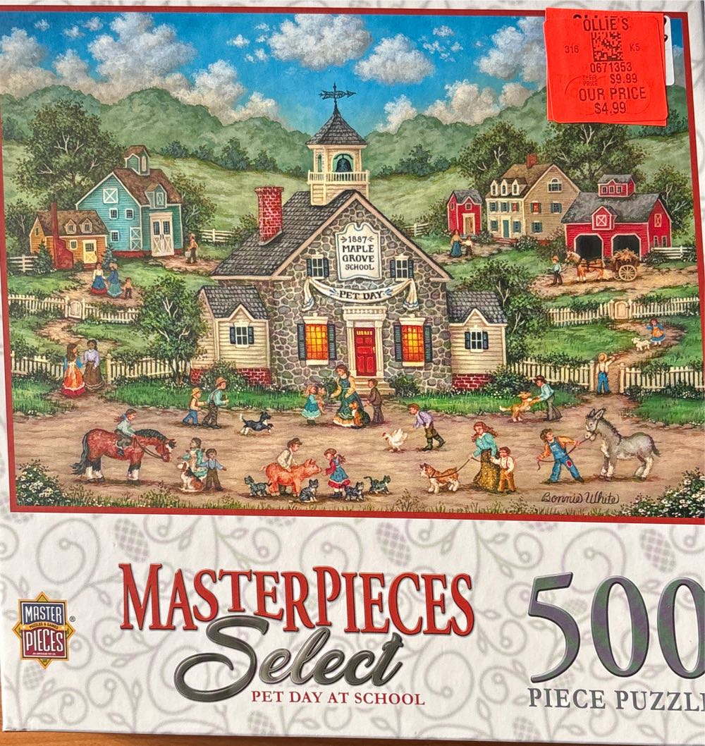 Cottage Garden In Winter