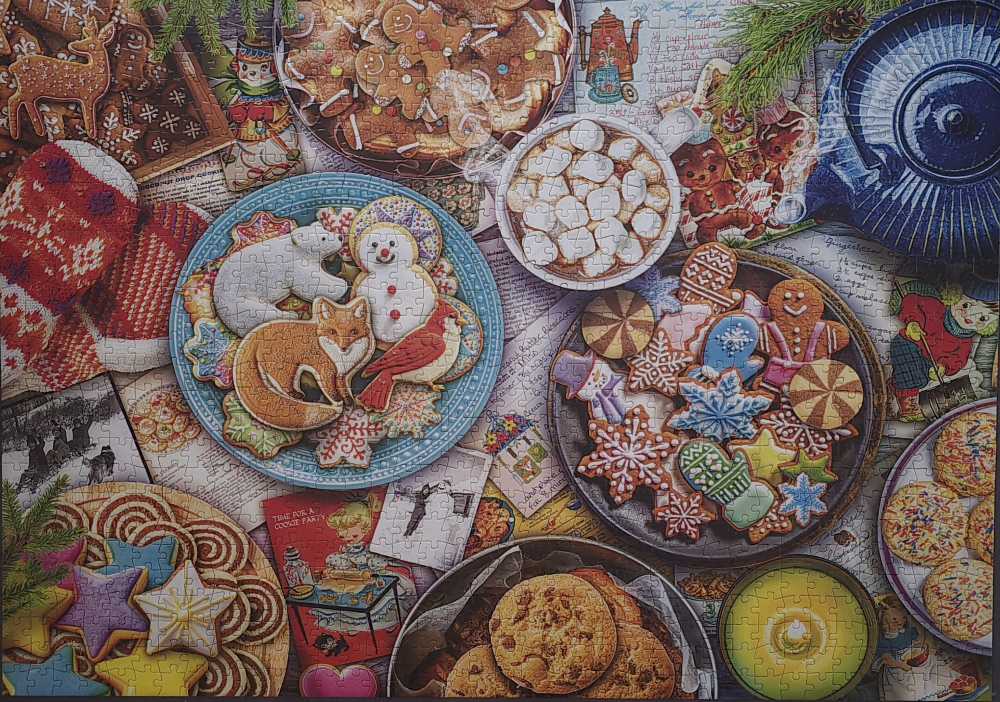 Cookies and Cocoa - Limited Edition - Completed  - Buffalo puzzle collectible - Main Image 2