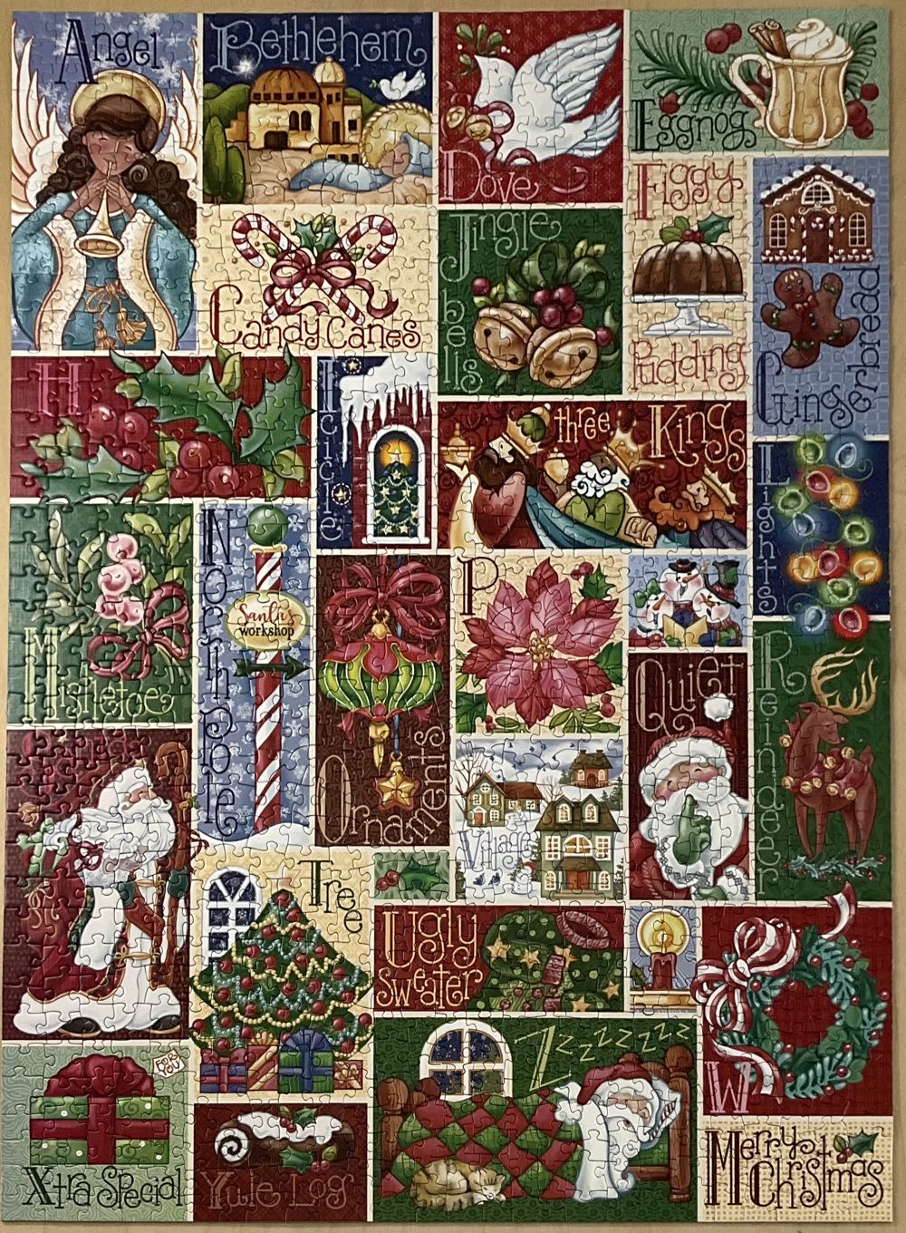 ABCs Of Christmas - Puzzle Twist puzzle collectible [Barcode 614399102438] - Main Image 2