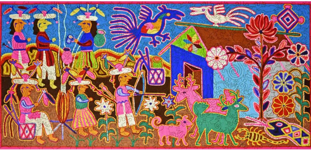 Huichol Culture - Liberty puzzles puzzle collectible - Main Image 2