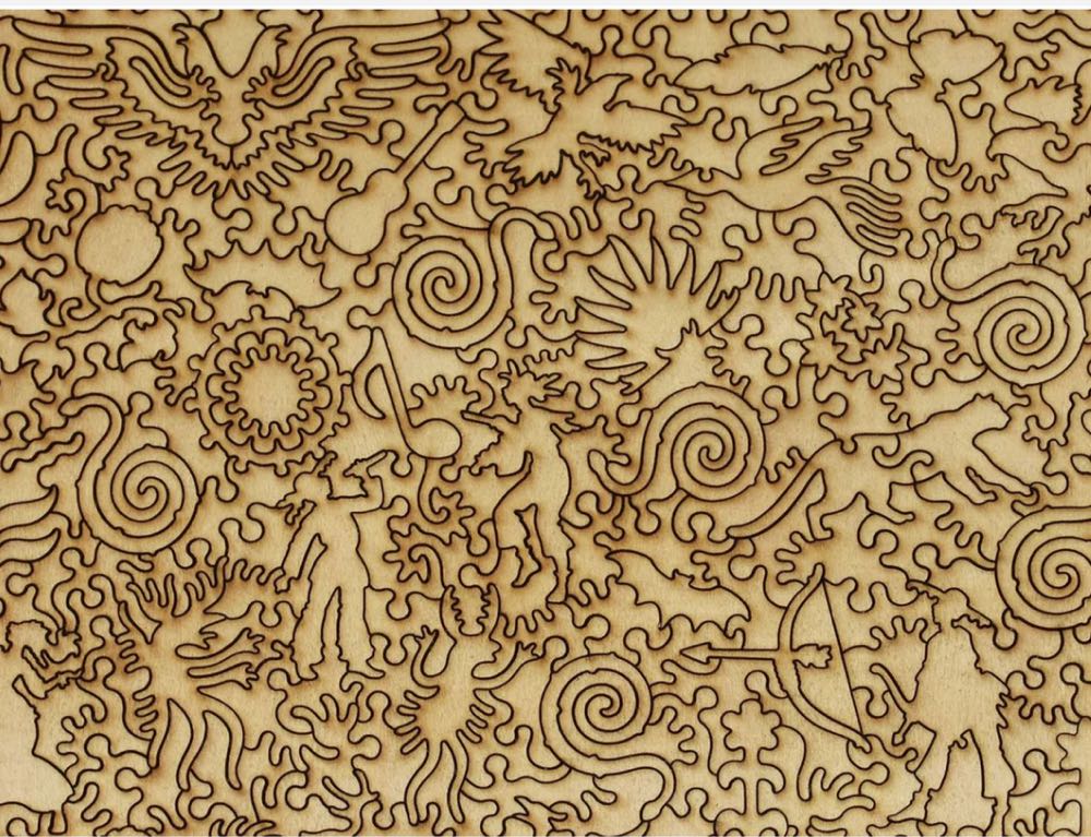 Huichol Culture - Liberty puzzles puzzle collectible - Main Image 3