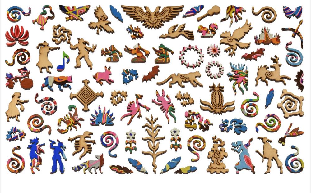 Huichol Culture - Liberty puzzles puzzle collectible - Main Image 4