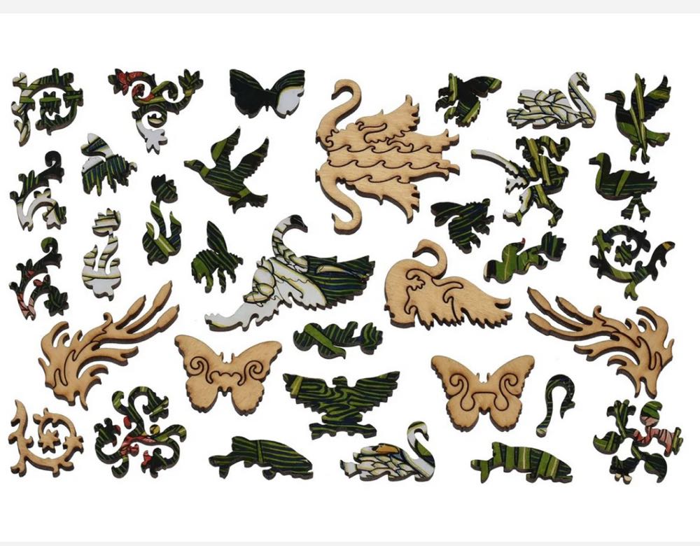 Swans - Liberty puzzles puzzle collectible - Main Image 4