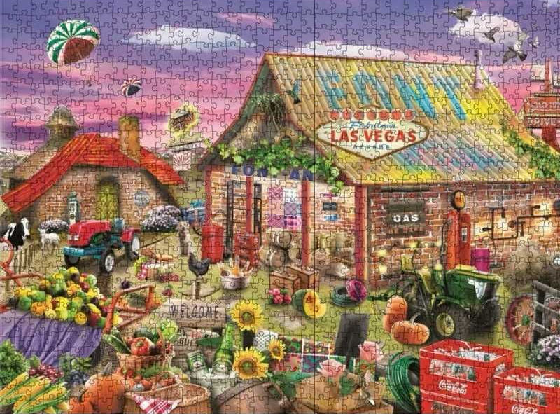 Farm - Bei Bi La puzzle collectible [Barcode 9350375009636] - Main Image 3