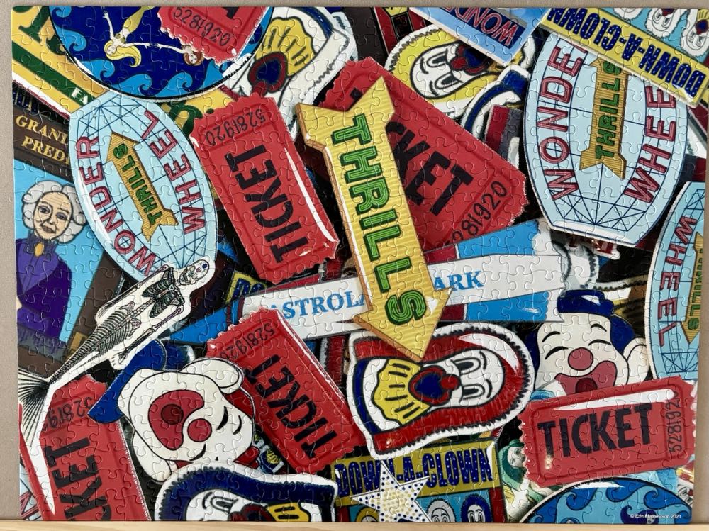 Coney Island Pins- GONE - Puzzle Culture puzzle collectible - Main Image 2
