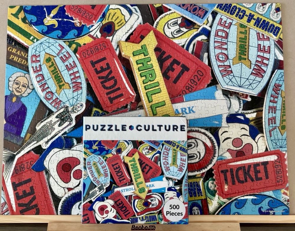 Coney Island Pins- GONE - Puzzle Culture puzzle collectible - Main Image 3