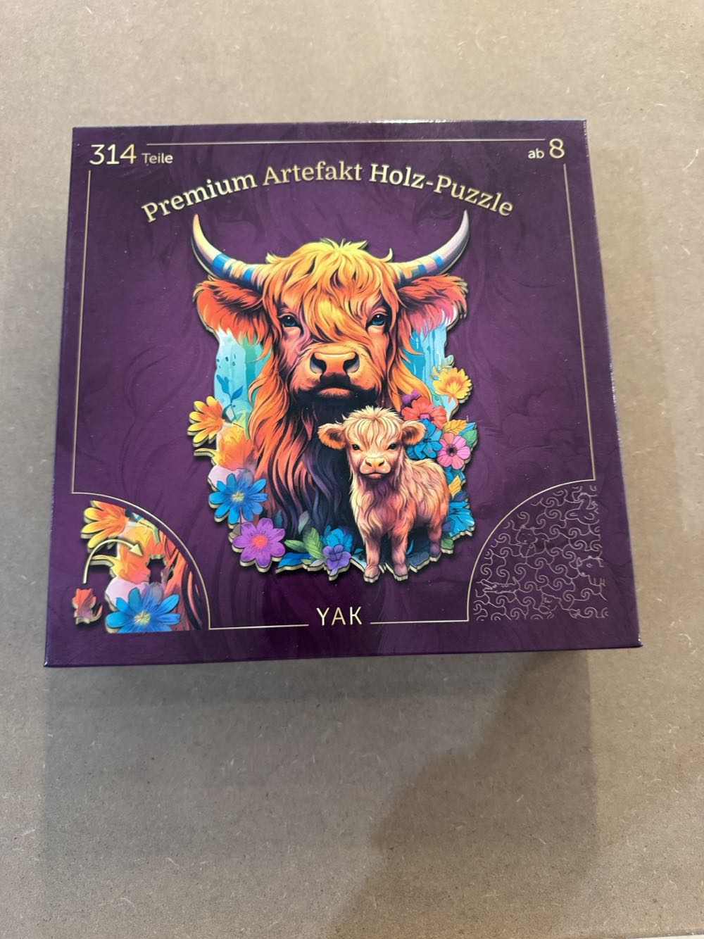 Yak / Highland Cow - Aldi puzzle collectible - Main Image 3