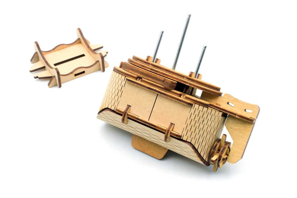 Puzzle Potato: Tesla’s Boat - Puzzle Potato puzzle collectible [Barcode 4260598030704] - Main Image 2