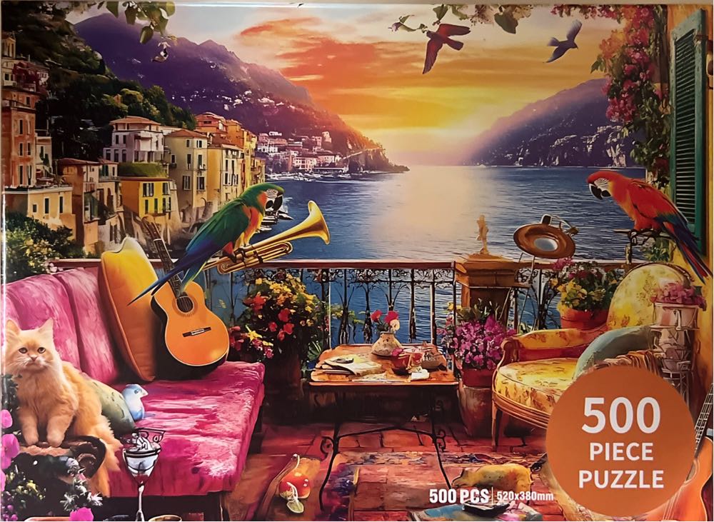 Chaos at Christmas House - SOLD 