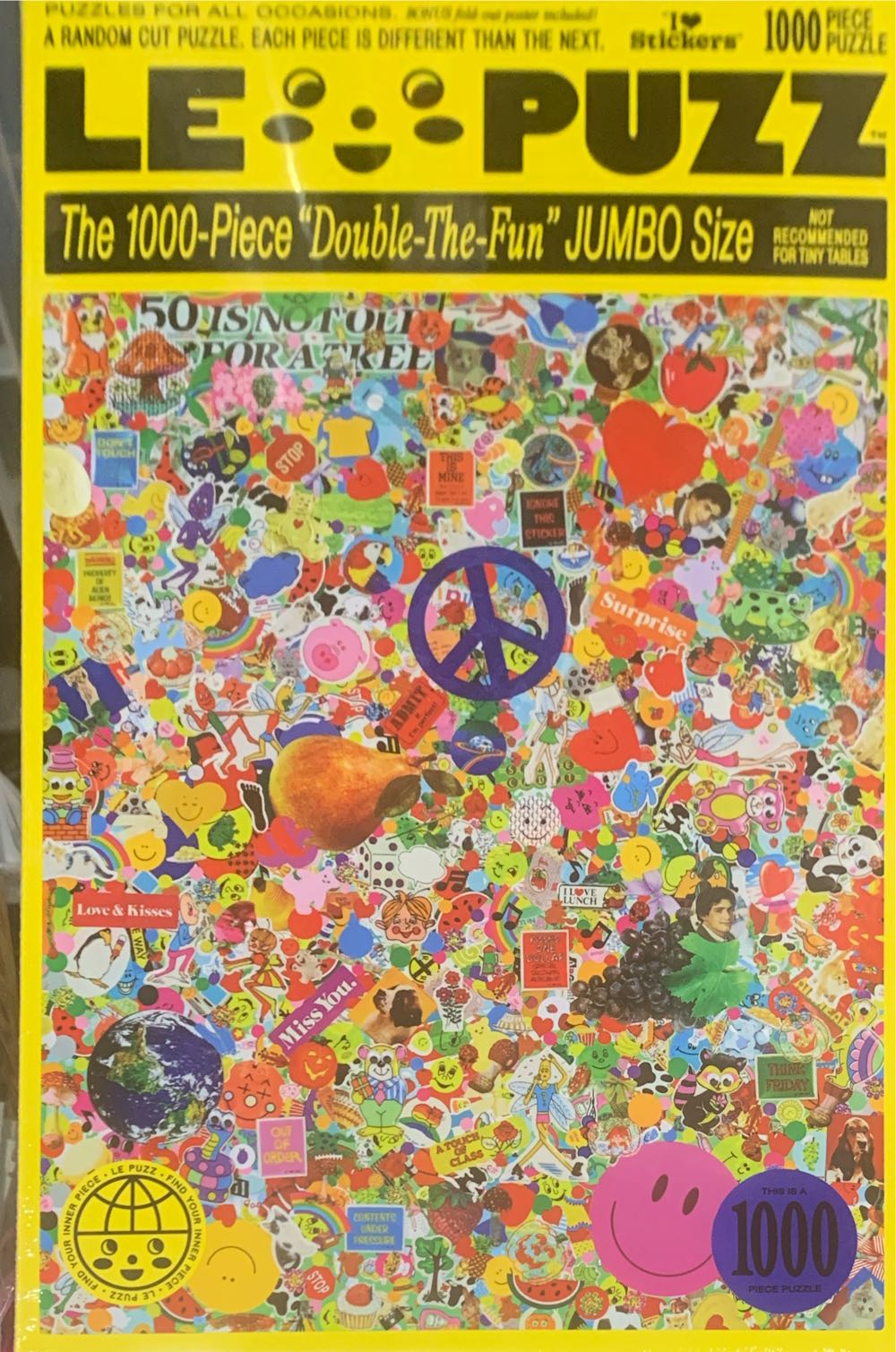 I ❤ Stickers - Le Puzz 🇺🇸 puzzle collectible [Barcode 195893549757] - Main Image 2
