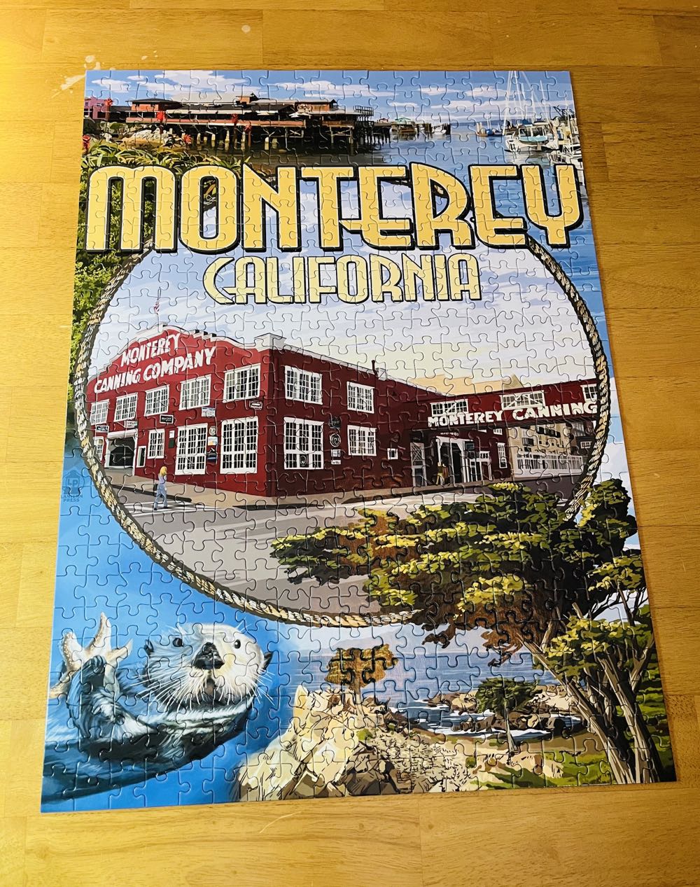 Monterey California - Lantern Press puzzle collectible - Main Image 2
