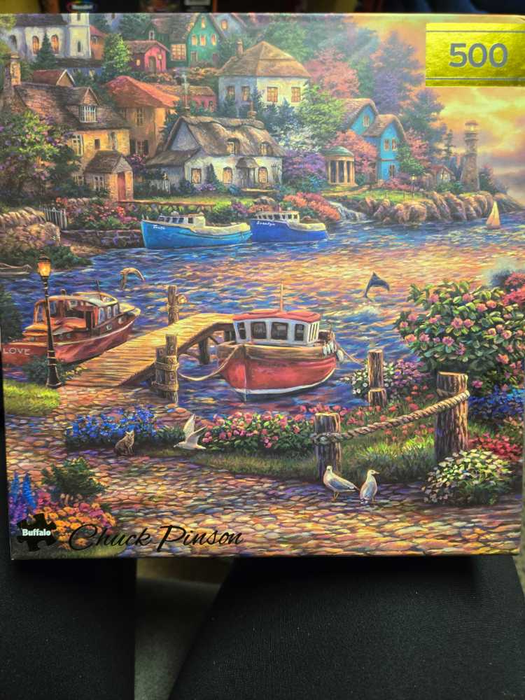 Ceaco Zac Kinkade Coven Cottage 750 Pc Puzzle