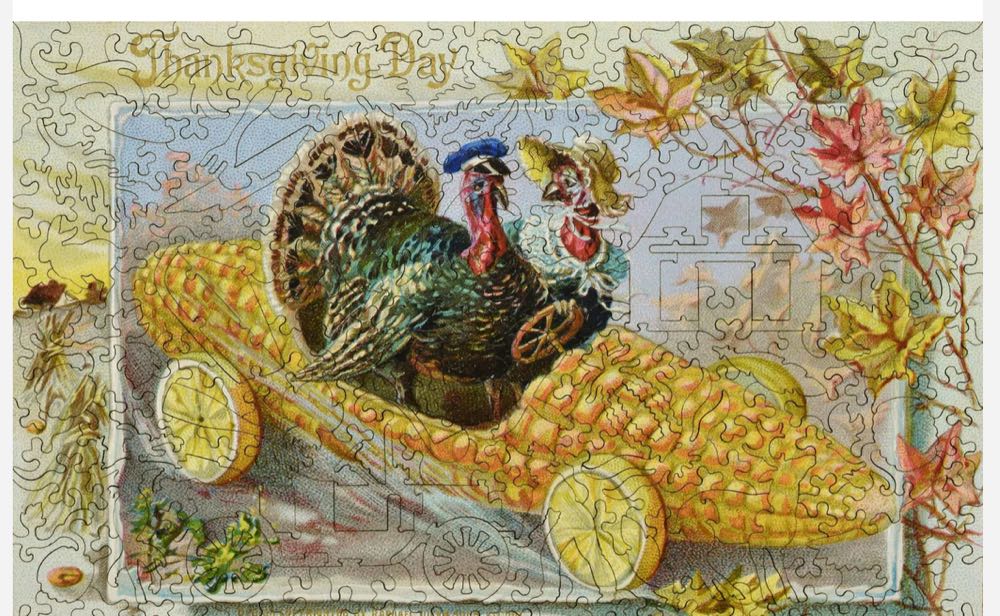 Turkey Derby - Liberty puzzles puzzle collectible - Main Image 2