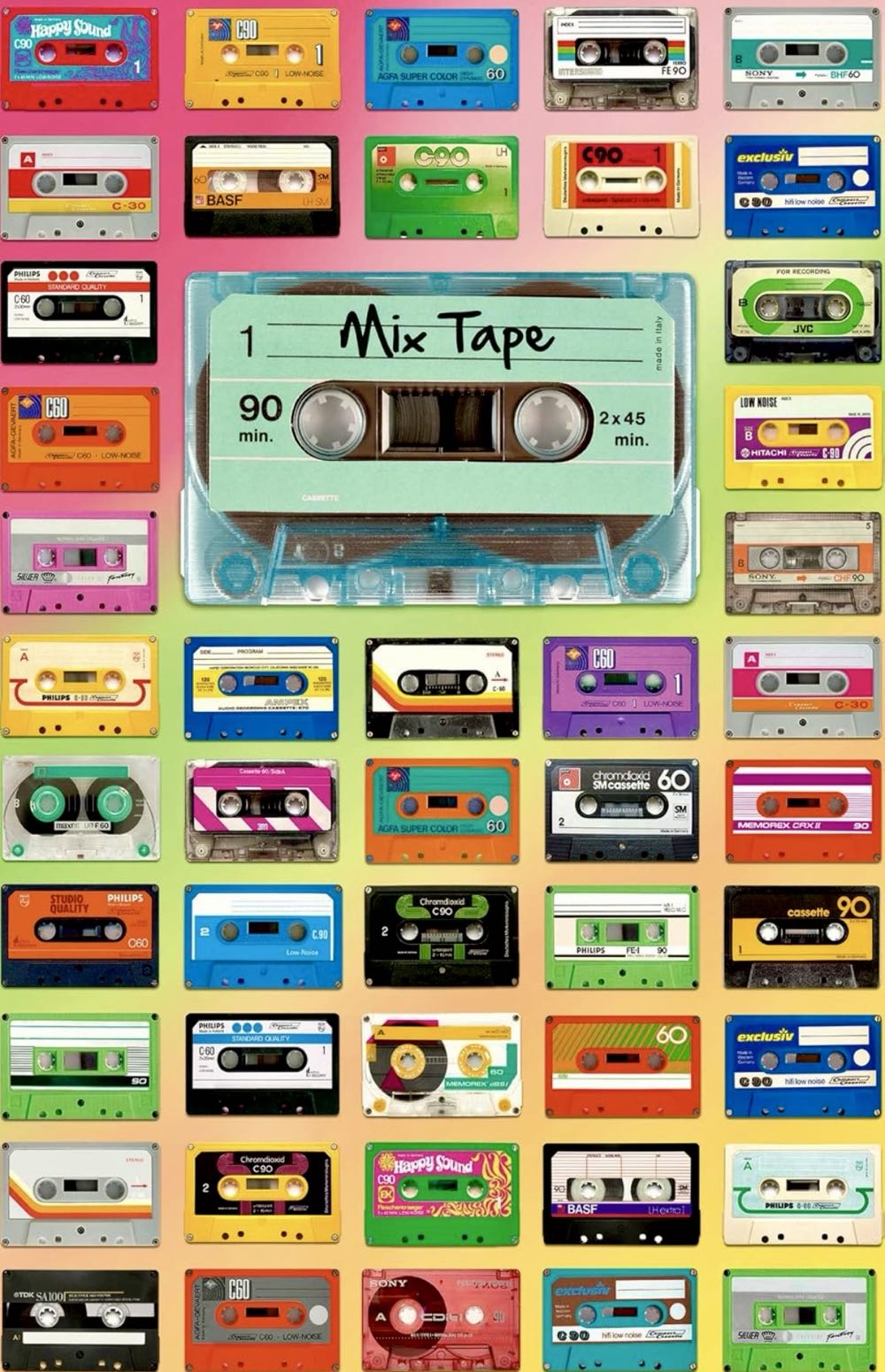 Mix Tape - Ravensburger puzzle collectible [Barcode 4005556129621] - Main Image 2