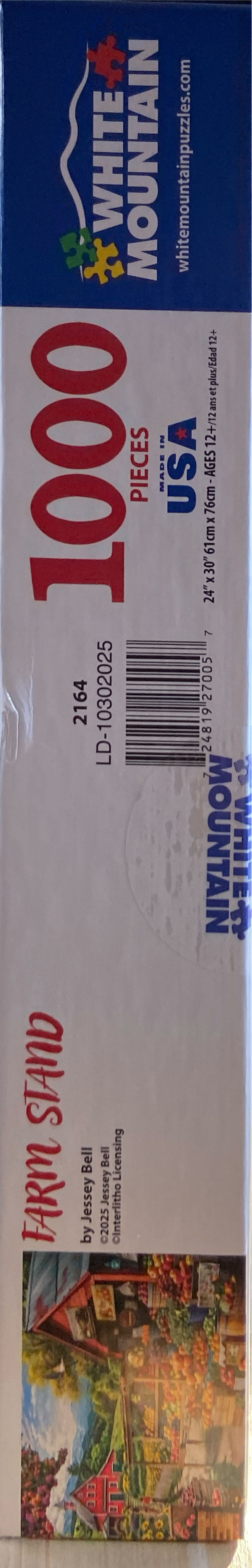 Farm Stand - White Mountain puzzle collectible [Barcode 724819270057] - Main Image 2