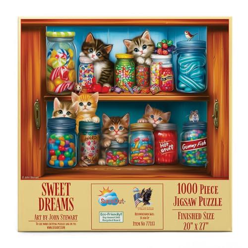 Comfortable Cat 300 Piece Jigsaw By Sunsout