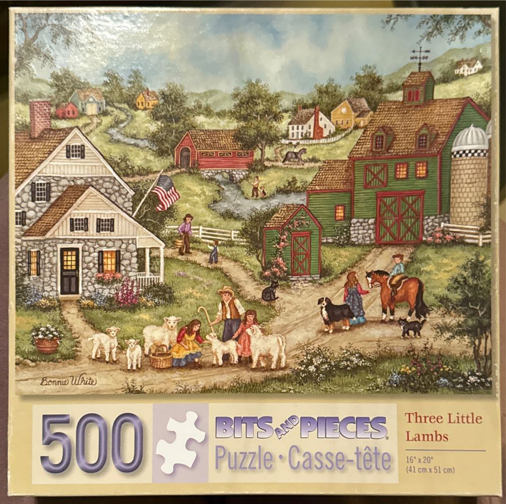 New Heebie Jeebies Illustrated World Jigsaw Puzzle Plastic Pieces