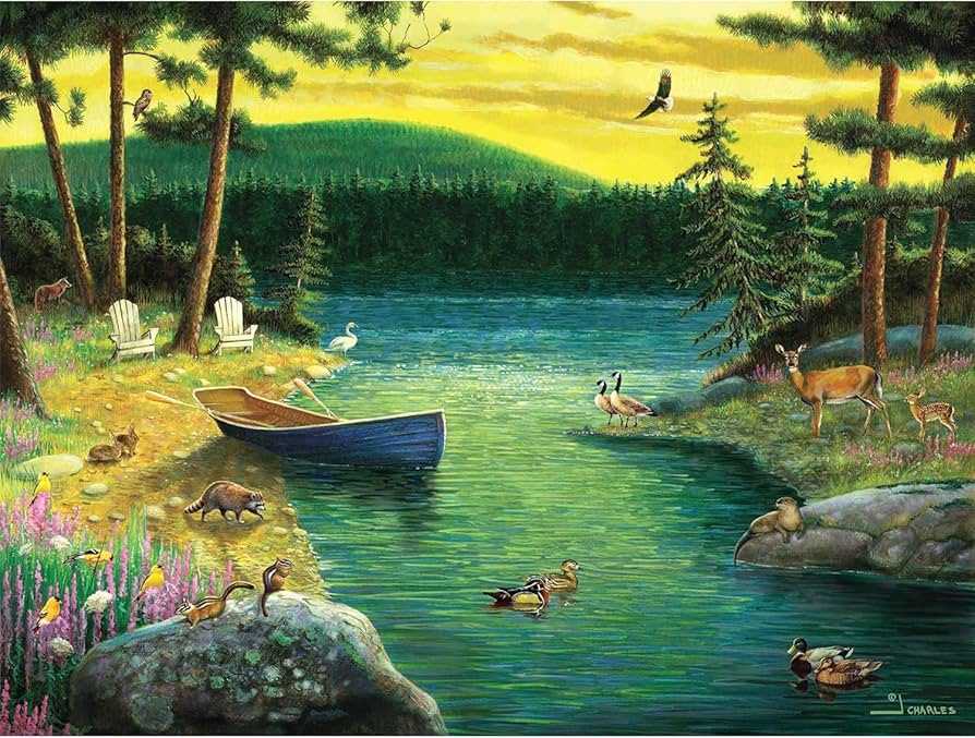 A Serene Place  puzzle collectible [Barcode 773392503410] - Main Image 2