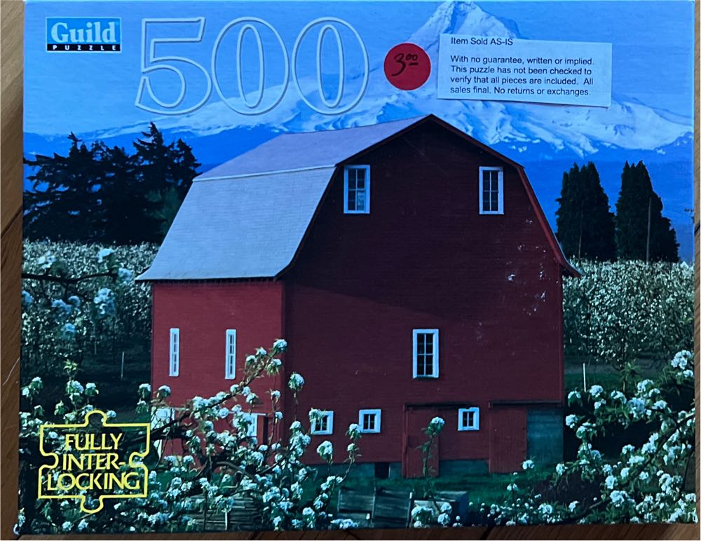 Cobble Hill Piece Puzzle Great Horned Owl Sample Poster Included