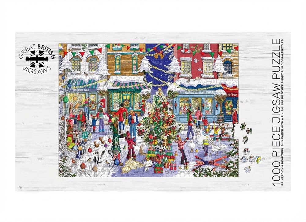 Christmas Town - Great British Jigsaws puzzle collectible - Main Image 2