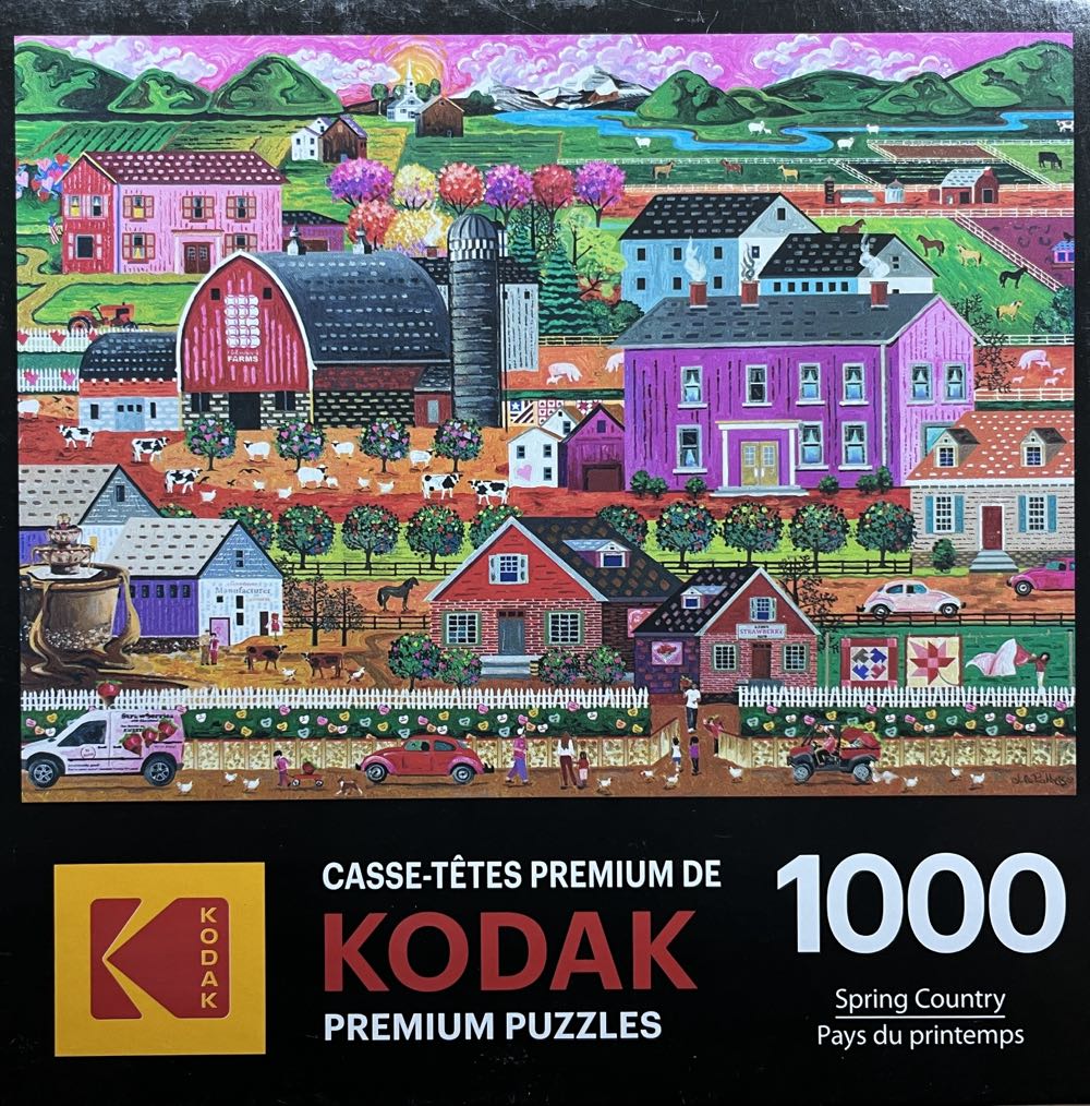 Spring Country - RoseArt - Kodak Premium puzzle collectible [Barcode 4895145439336] - Main Image 2
