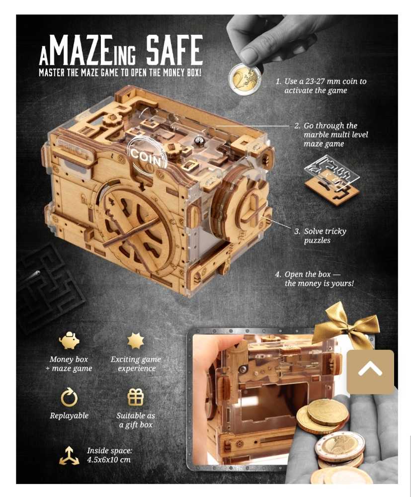 iDventure: aMAZEing Safe - IDventure puzzle collectible [Barcode 4262400850043] - Main Image 2