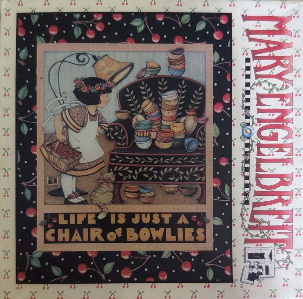 Life is Just a Chair of Bowlies - Fink & Company puzzle collectible - Main Image 2