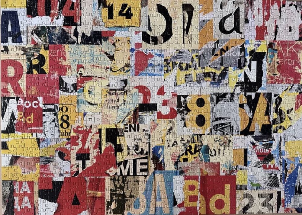 Puzzle Poster Collage Pattern - Tactic puzzle collectible [Barcode 6416739582689] - Main Image 3