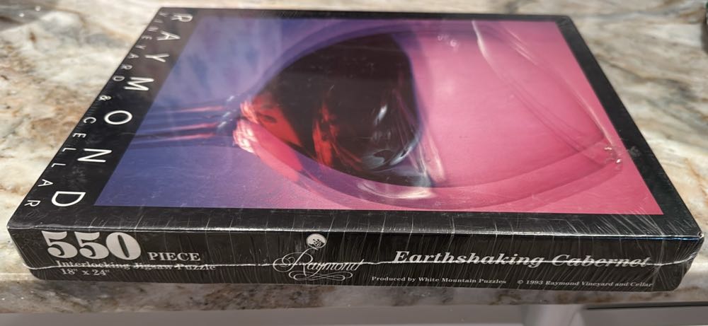 Earthshaking Cabernet-NIB - White Mountain Puzzles puzzle collectible - Main Image 3