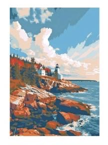 Vintage National Parks Set : Grand Teton - Rose Art puzzle collectible [Barcode 4895145440769] - Main Image 2