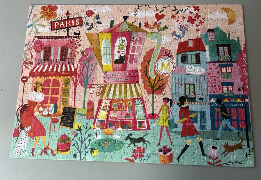 French Coffee Patisserie - RoseArt puzzle collectible [Barcode 4895145440431] - Main Image 3