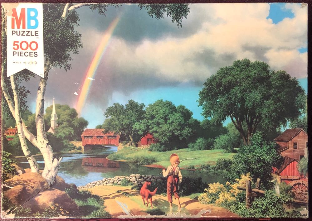 Good Old Days - Milton Bradley Puzzle puzzle collectible - Main Image 2