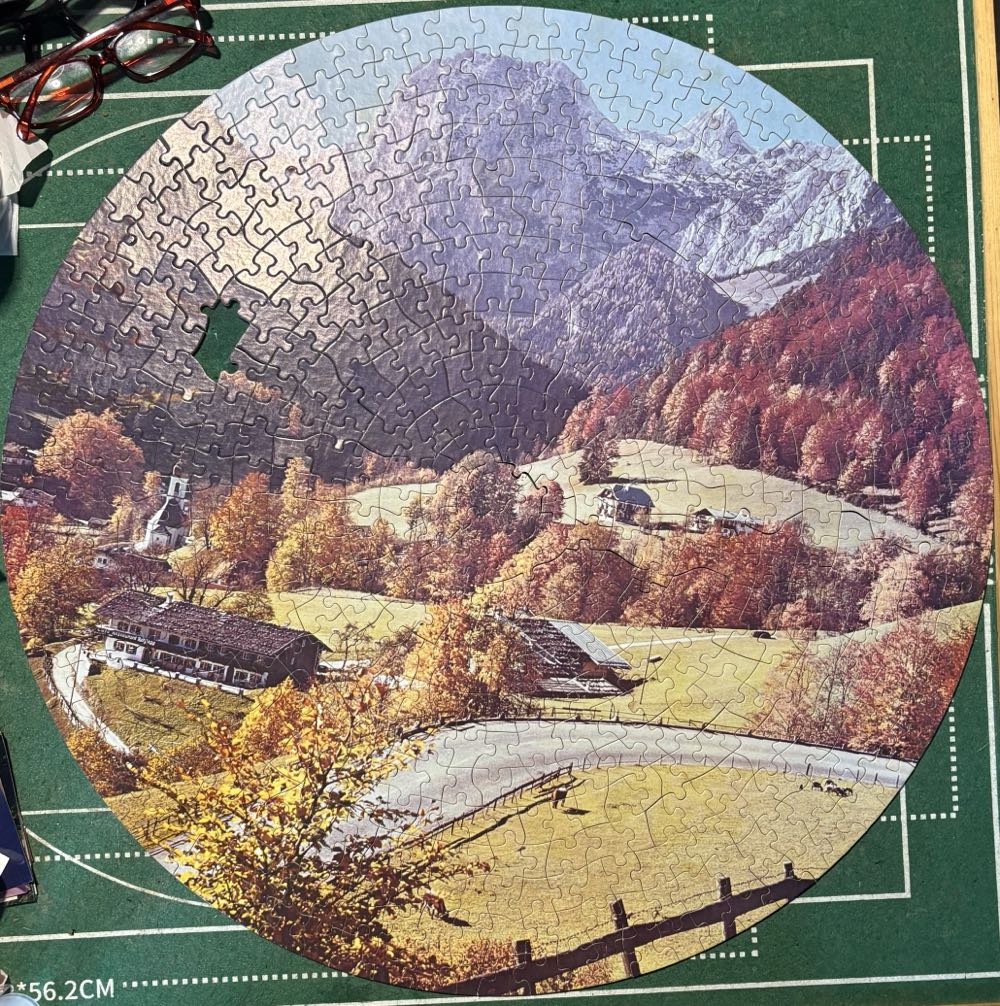 Alps, Germany - Whitman puzzle collectible - Main Image 2