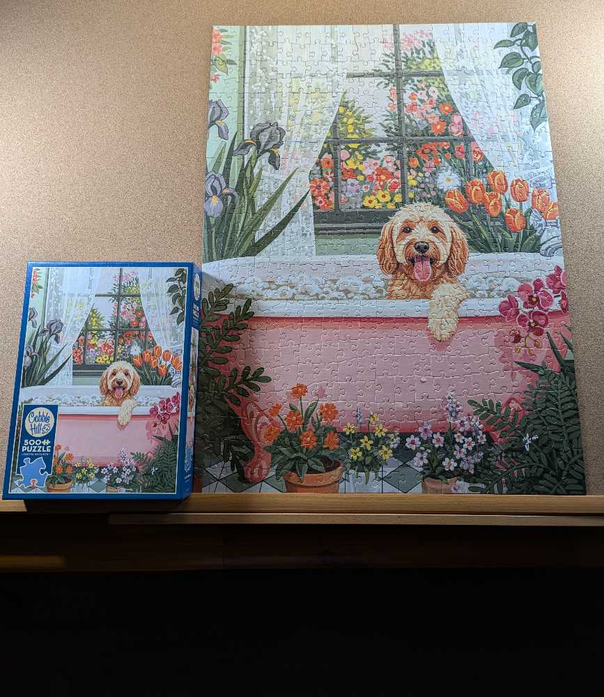 Blooms & Bubbles * Keeper* - Cobble Hill 🇺🇸 puzzle collectible [Barcode 625012451468] - Main Image 3