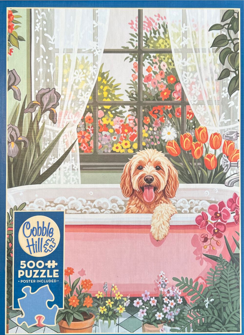 Blooms & Bubbles * Keeper* - Cobble Hill 🇺🇸 puzzle collectible [Barcode 625012451468] - Main Image 4