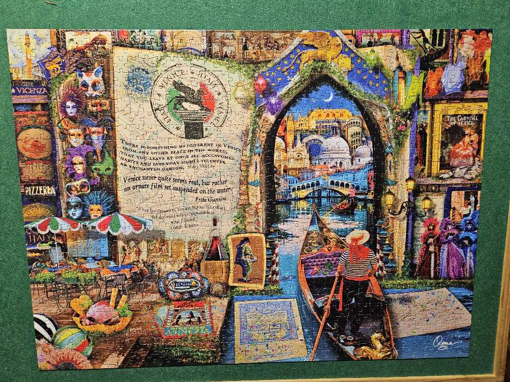 Life Is An Open Book - Venice - Buffalo Games (Aimee Stewart) puzzle collectible [Barcode 079346127764] - Main Image 2