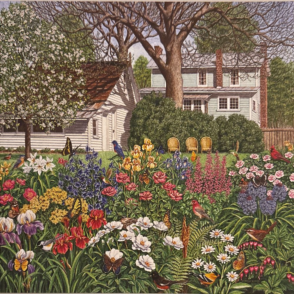 Morning In The Garden - Wentworth Wooden Puzzles 🇬🇧 puzzle collectible [Barcode 6050265381820] - Main Image 2