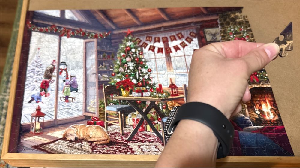 Wentworth Christmas Cabin 40 Wentworth - Wentworth Wooden Puzzles 🇬🇧 puzzle collectible [Barcode 6050265406875] - Main Image 3
