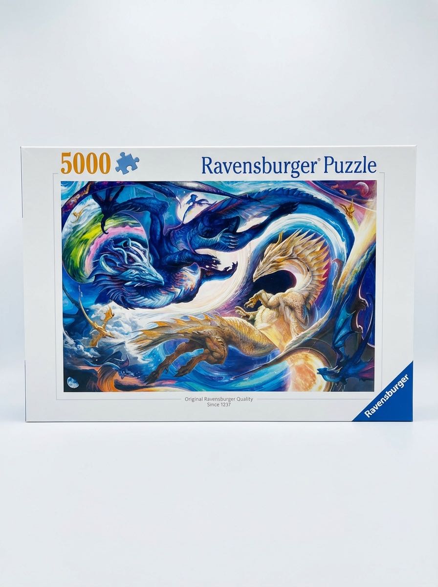 Old World Christmas Furry Frenzy Christmas Puzzle 500 Piece Dog Themed Jigsaw For Holiday Fun 24inx18in