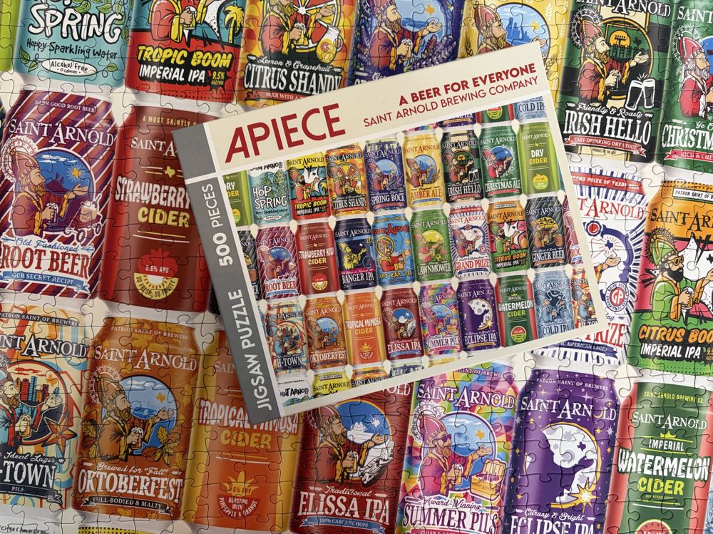 A Beer For Everyone.  Saint Arnold Brewing Company - Apiece puzzle collectible - Main Image 4