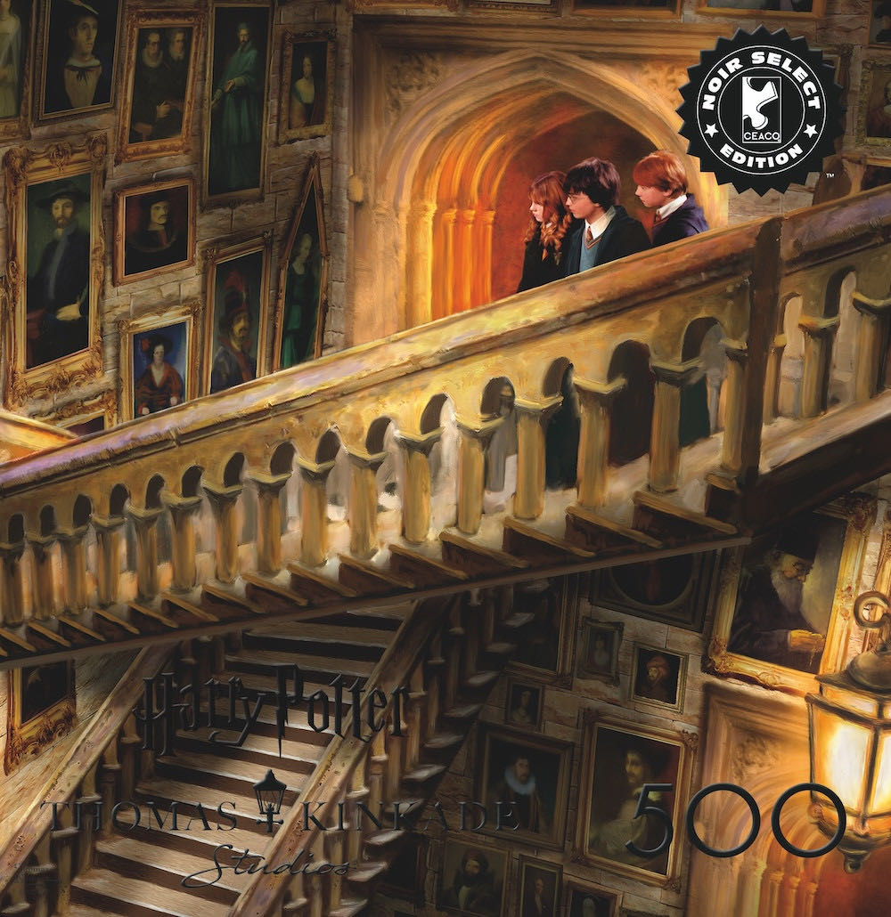 Harry Potter Moving Staircase - Ceaco puzzle collectible [Barcode 021081125314] - Main Image 2